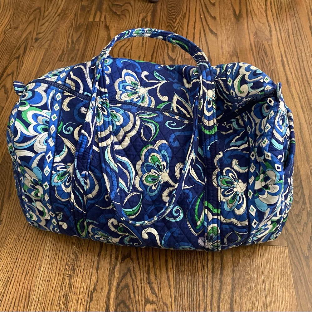 Vera Bradley Blue Duffle Bag
